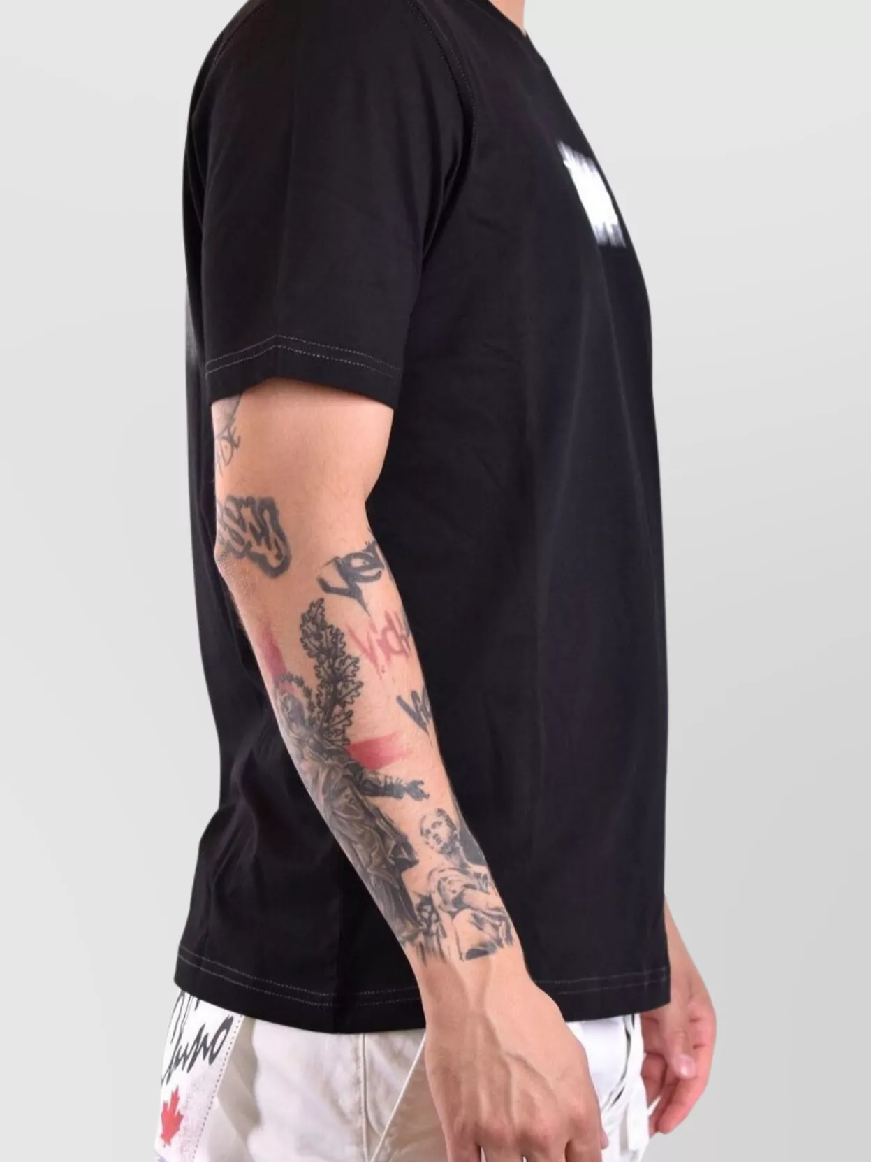 Diesel Graphic Print Crew Neck T-Shirts