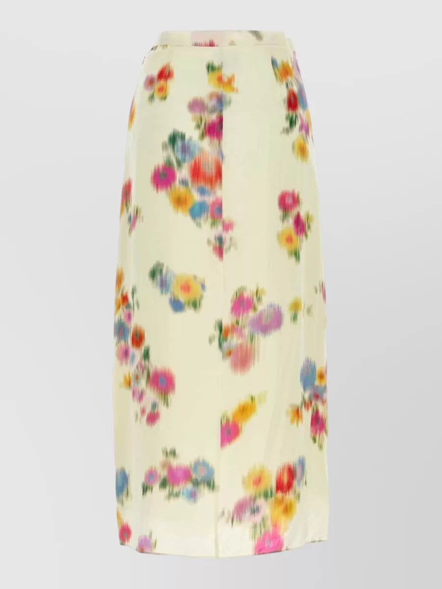 Isabel Marant Etoile printed wrap skirt