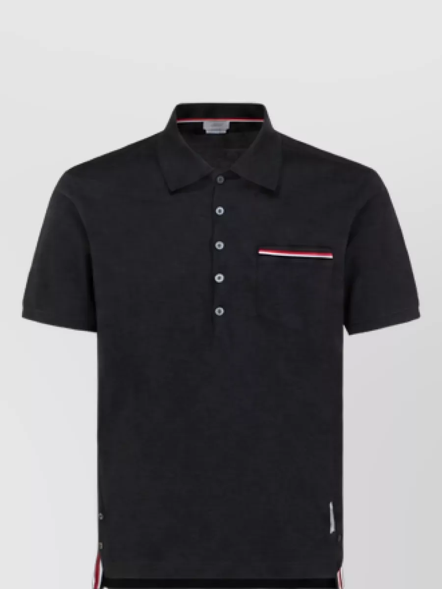 Thom Browne cotton polo shirt