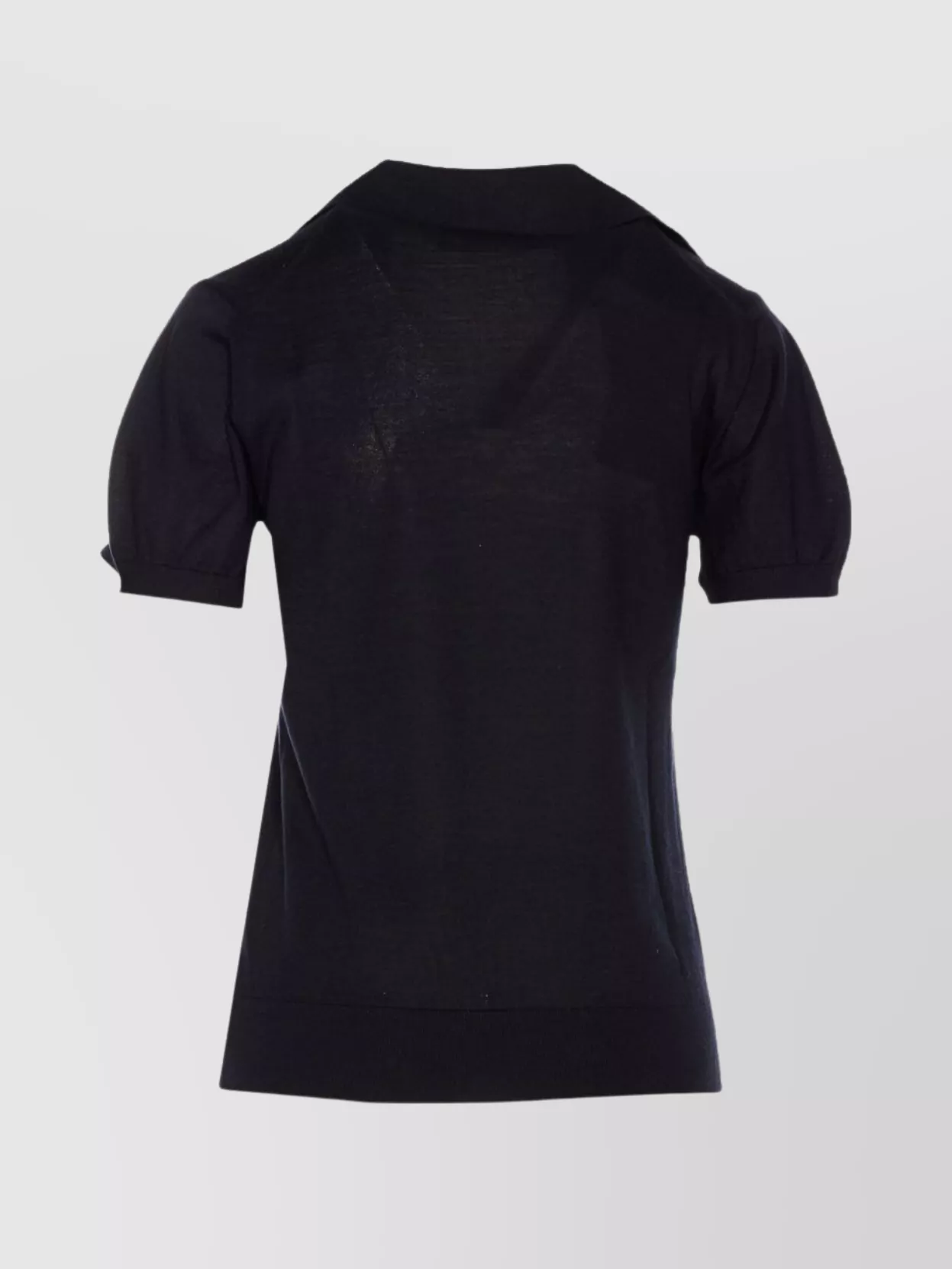 Dolce & Gabbana Polo Shirt With Regular Collar And V Neck In Multi