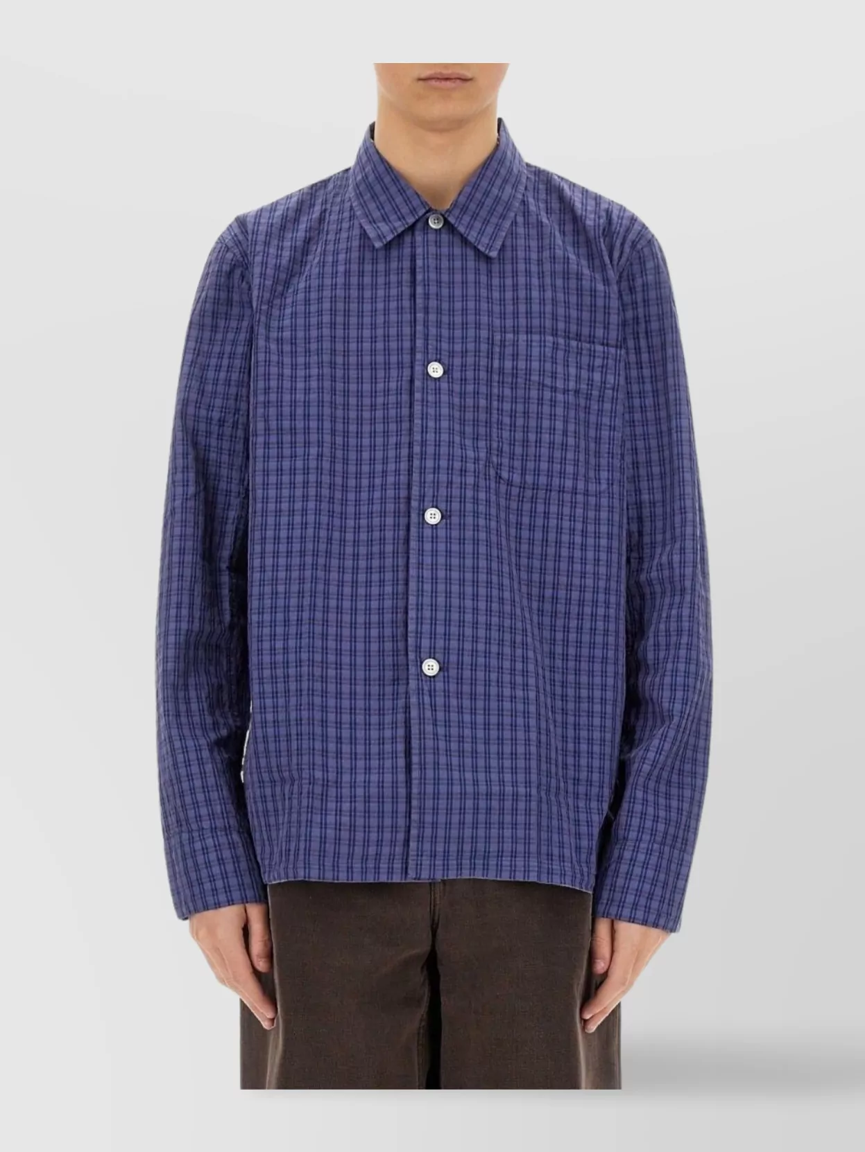 Our Legacy Square Checked Pocket Shirt