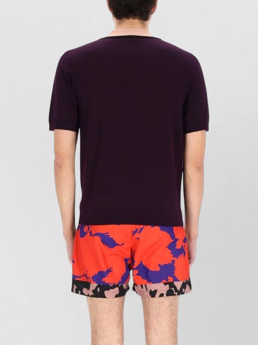 Dries Van Noten Wool Polo Shirt