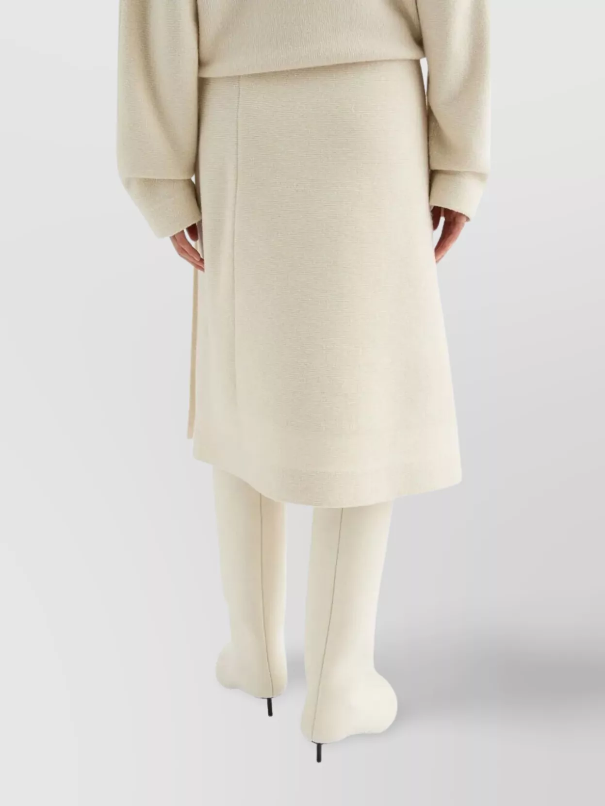 Jil Sander Skirt With Padded Detail And Side Panels
