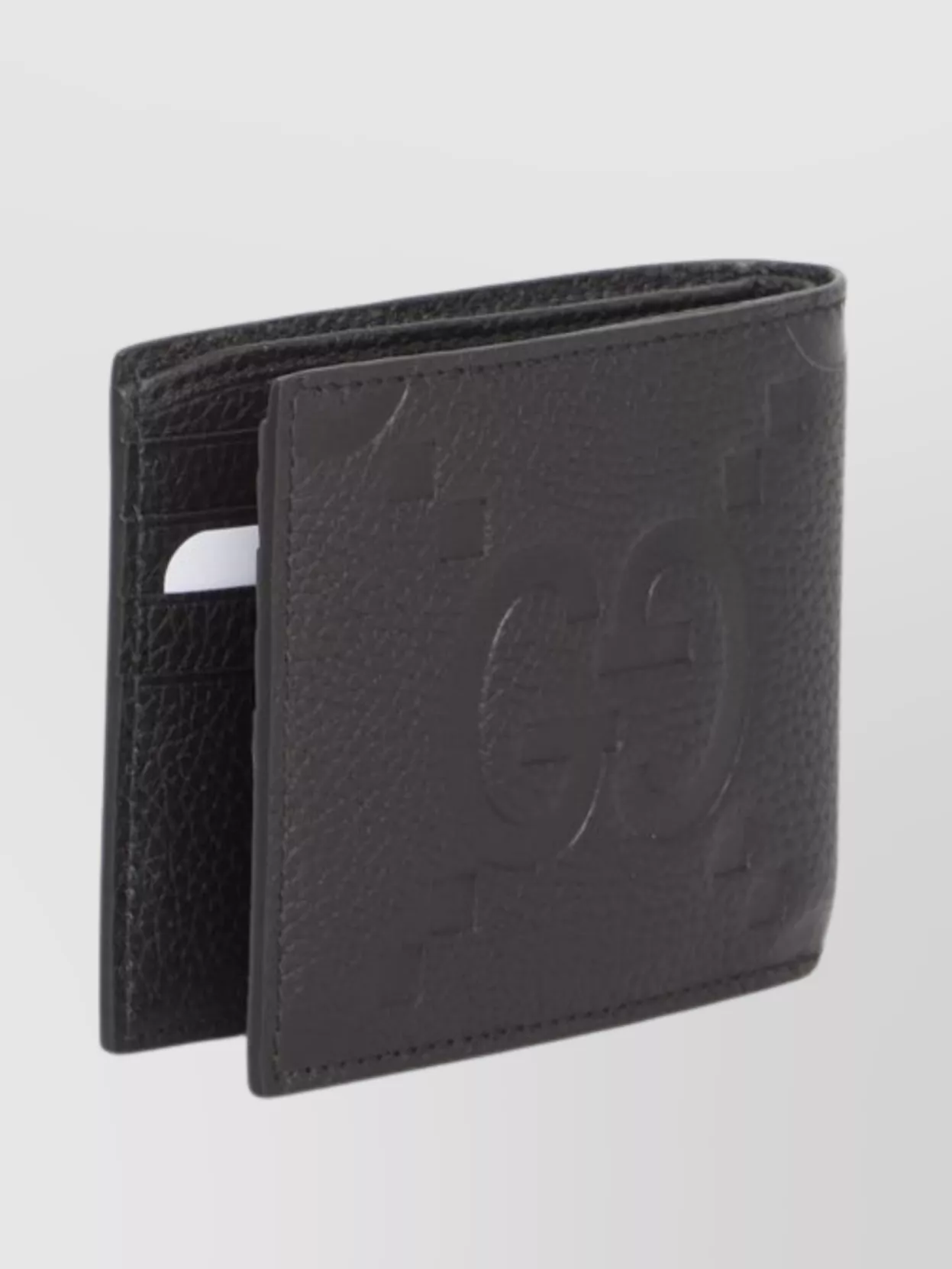Gucci Oversized Bi-Fold Leather Wallet