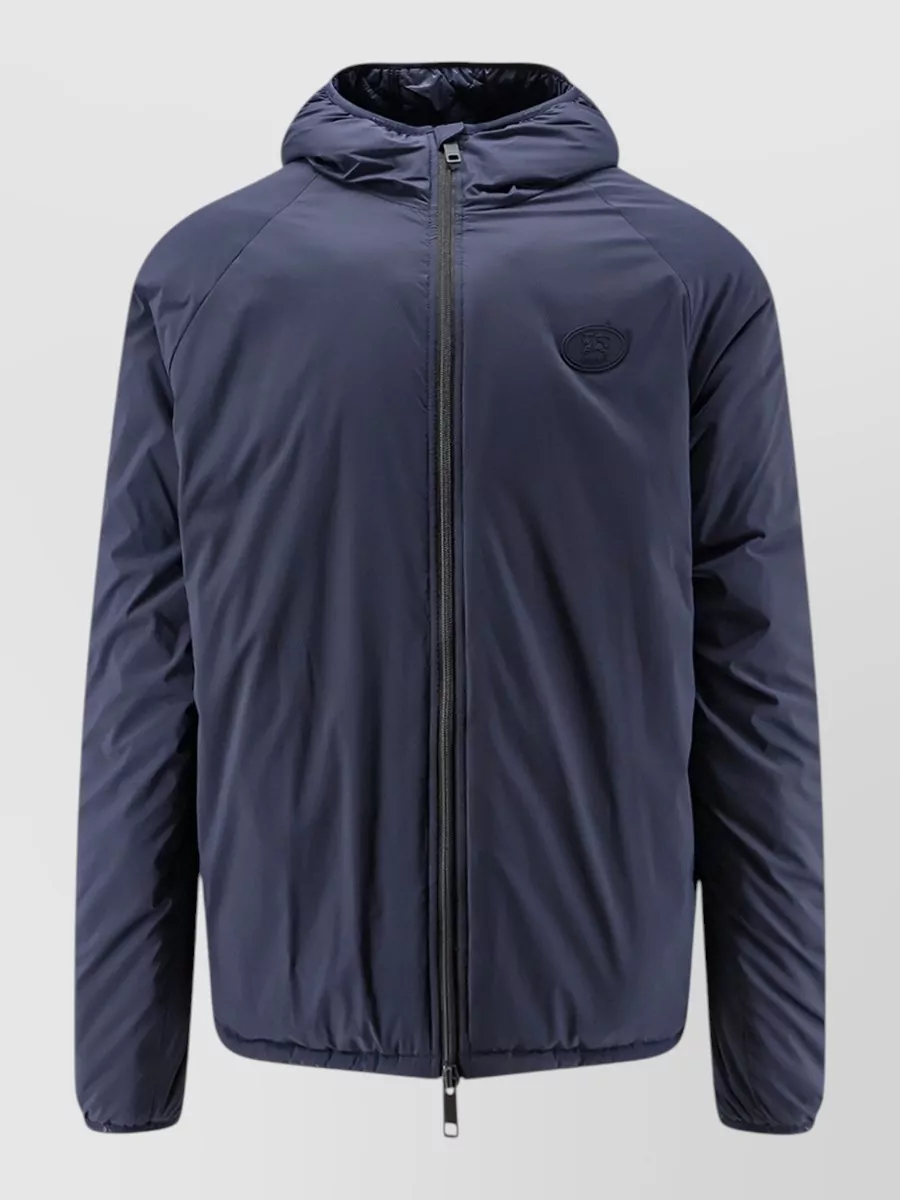 Burberry nylon padded hooded jacket