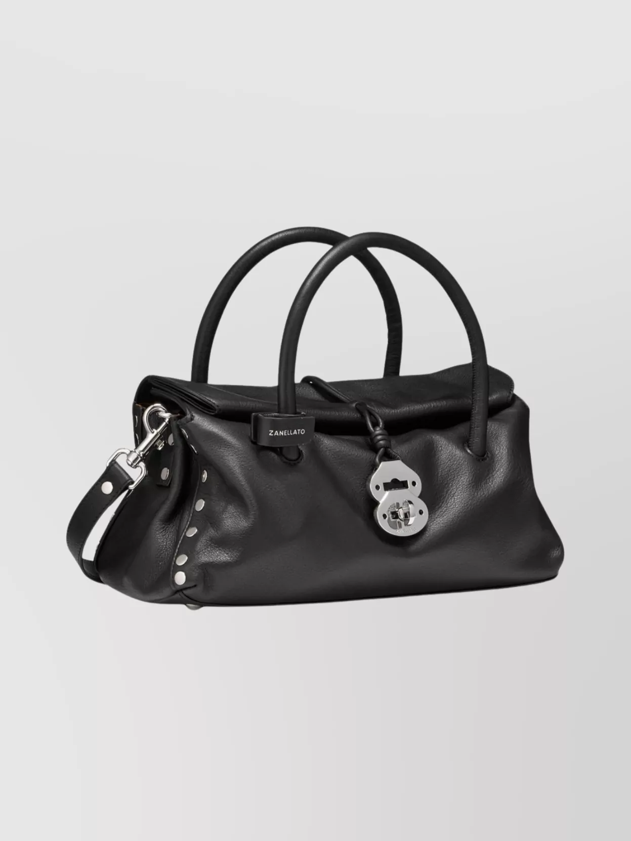 Zanellato Small Handmade Leather Shoulder Bag