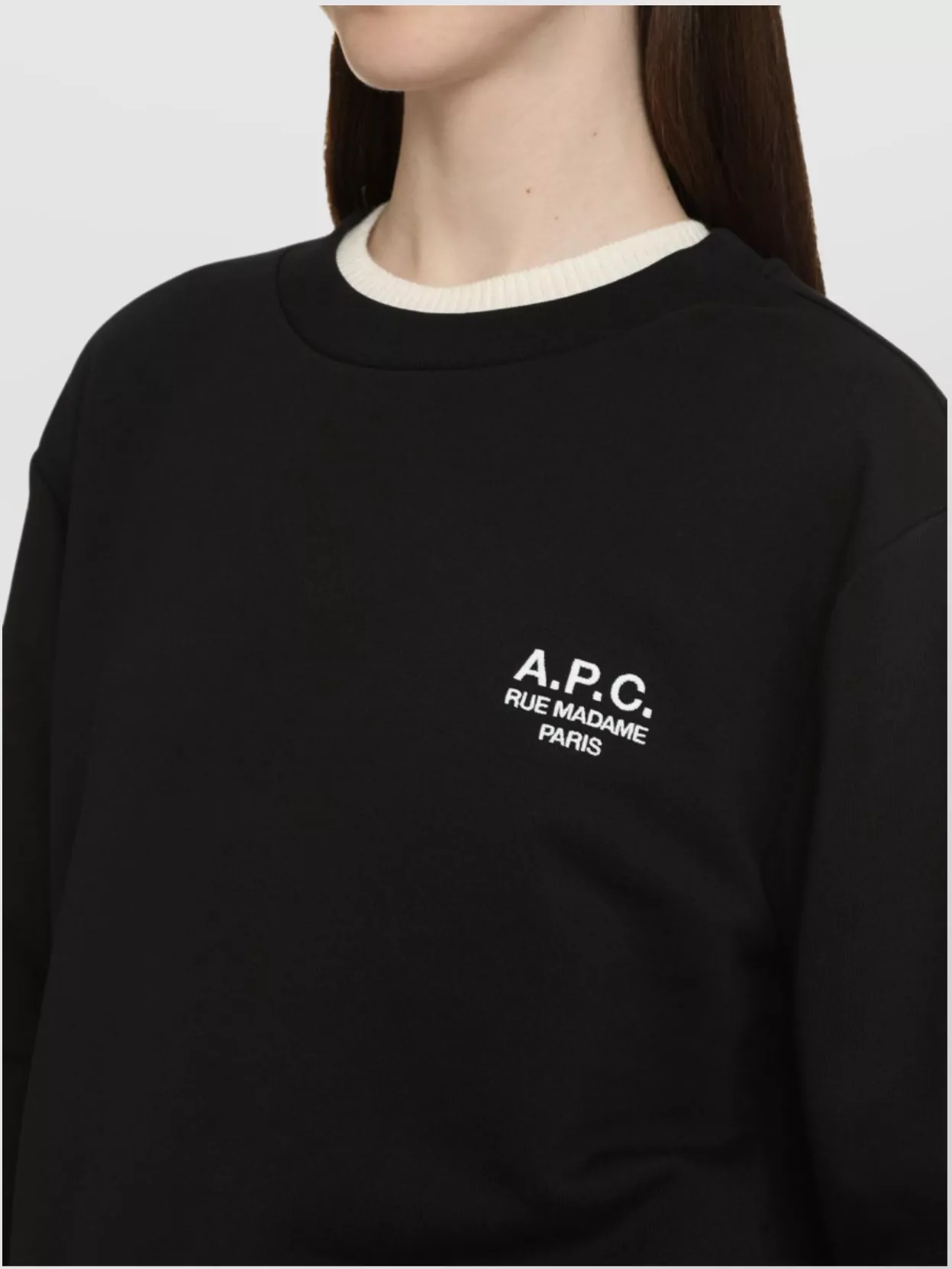A.p.c. Madame Street Standard Crew-Neck Sweatshirt