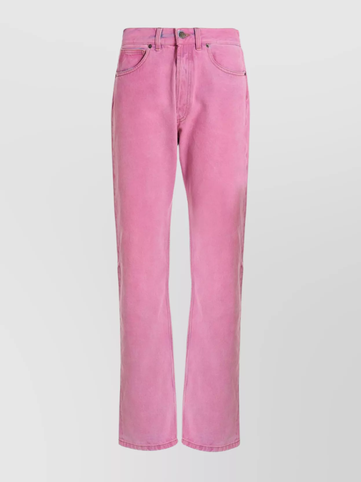 Darkpark 'larry' Straight Leg Jeans In Pink