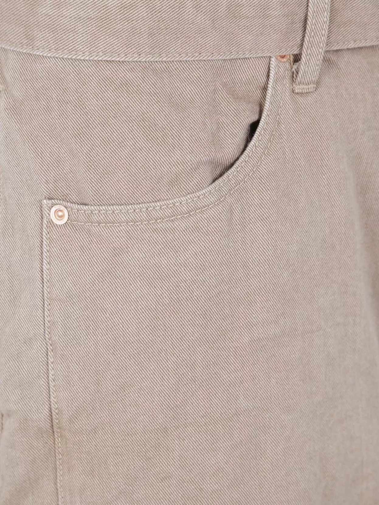 Sacai Denim Shorts With Adjustable Belt Loops