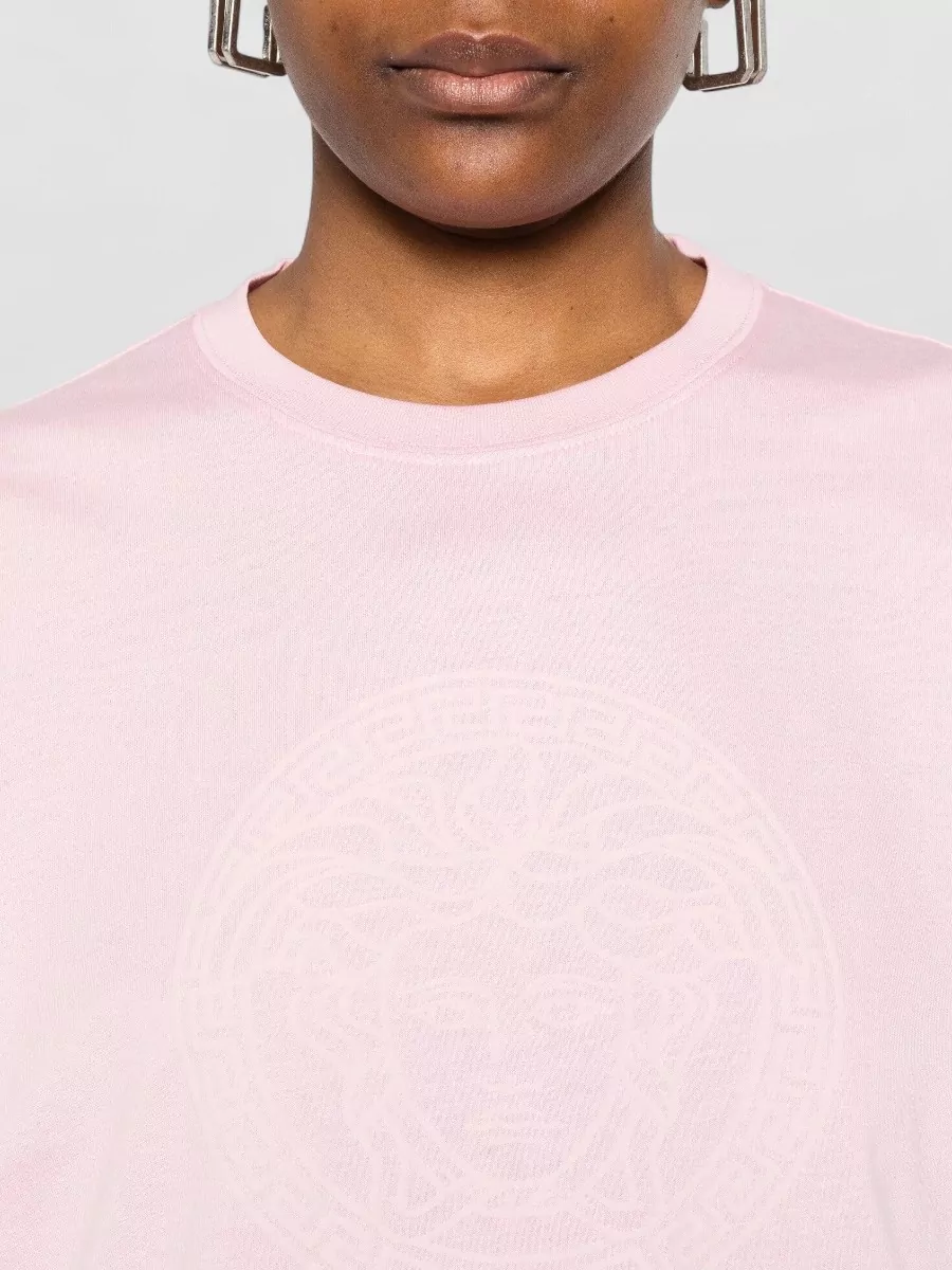 Versace Printed Cotton-Jersey T-Shirt