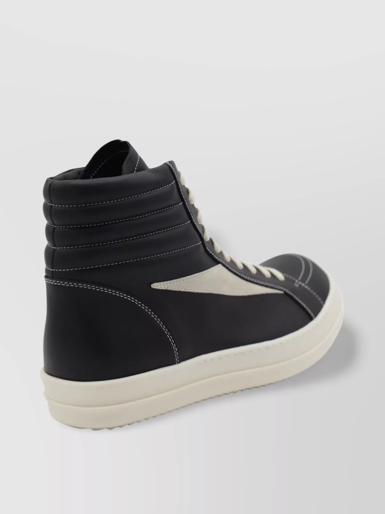 Rick Owens Low Top Sneakers Contrast Stitching