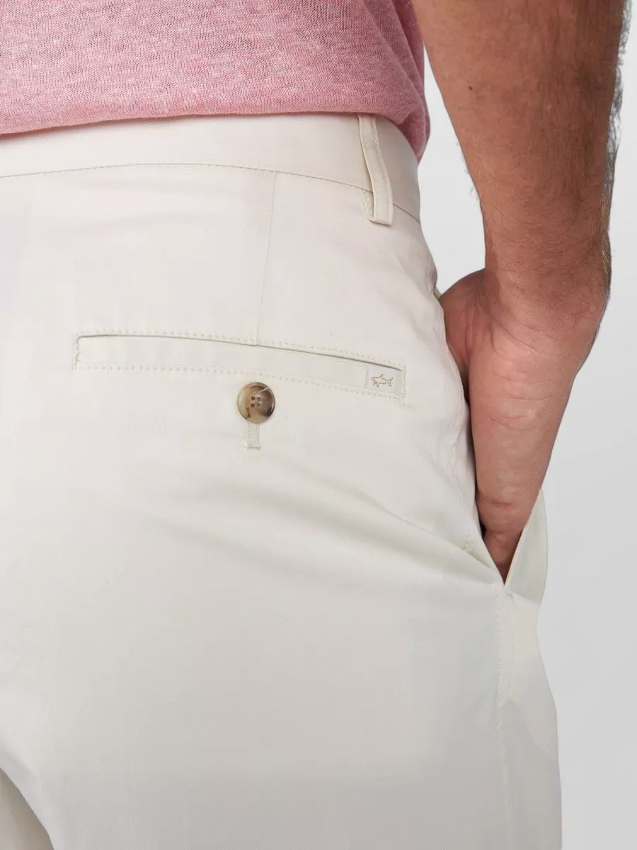 Paul & Shark Wide Leg Trousers Featuring Belt Loops