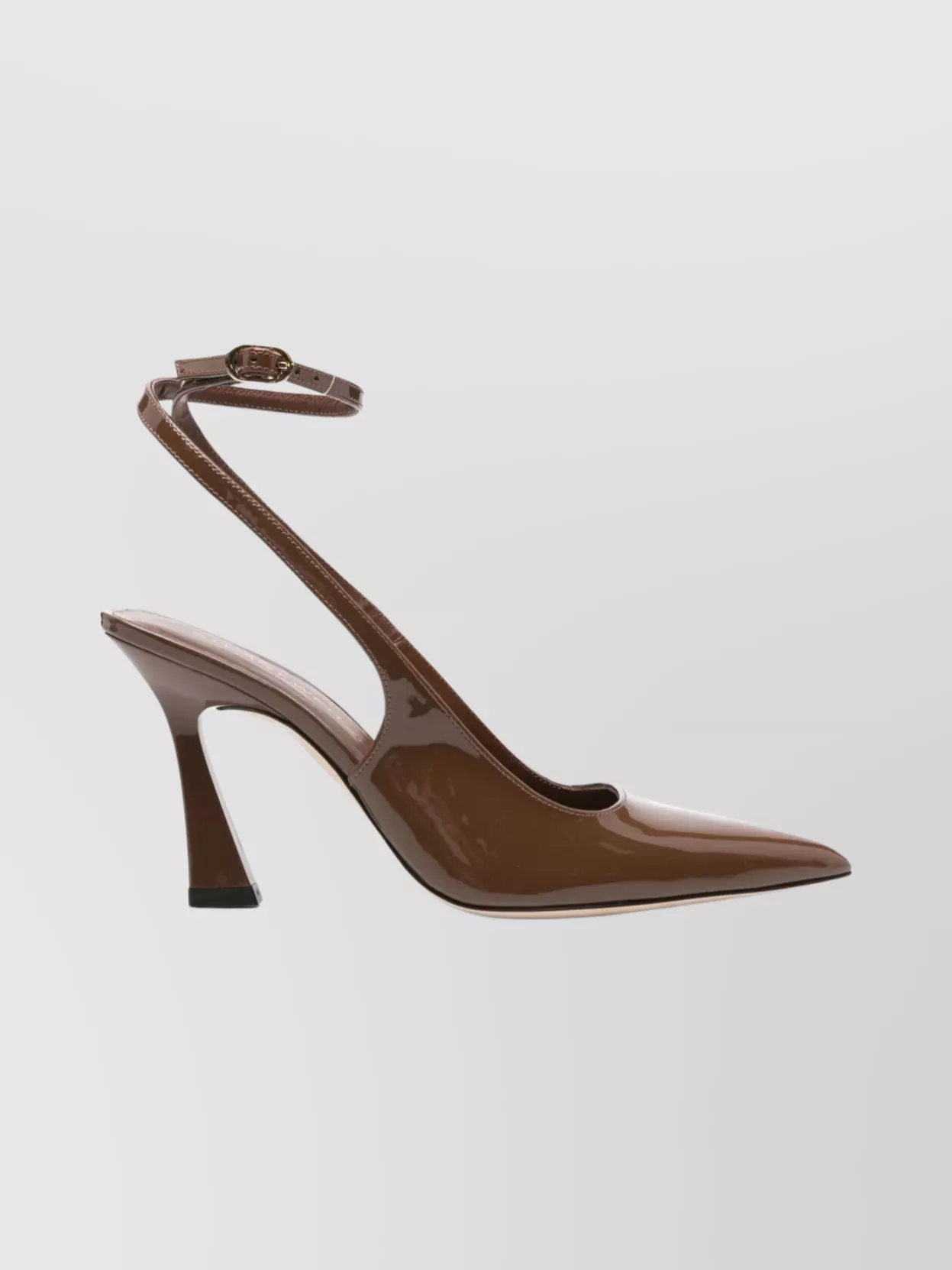 Stuart Weitzman Vinnie 85 Strap Pointed Toe Pump