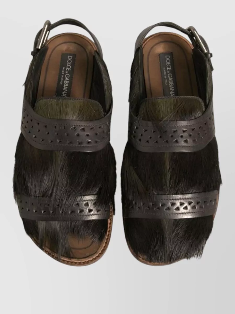 Dolce&Gabbana Leather Sandals