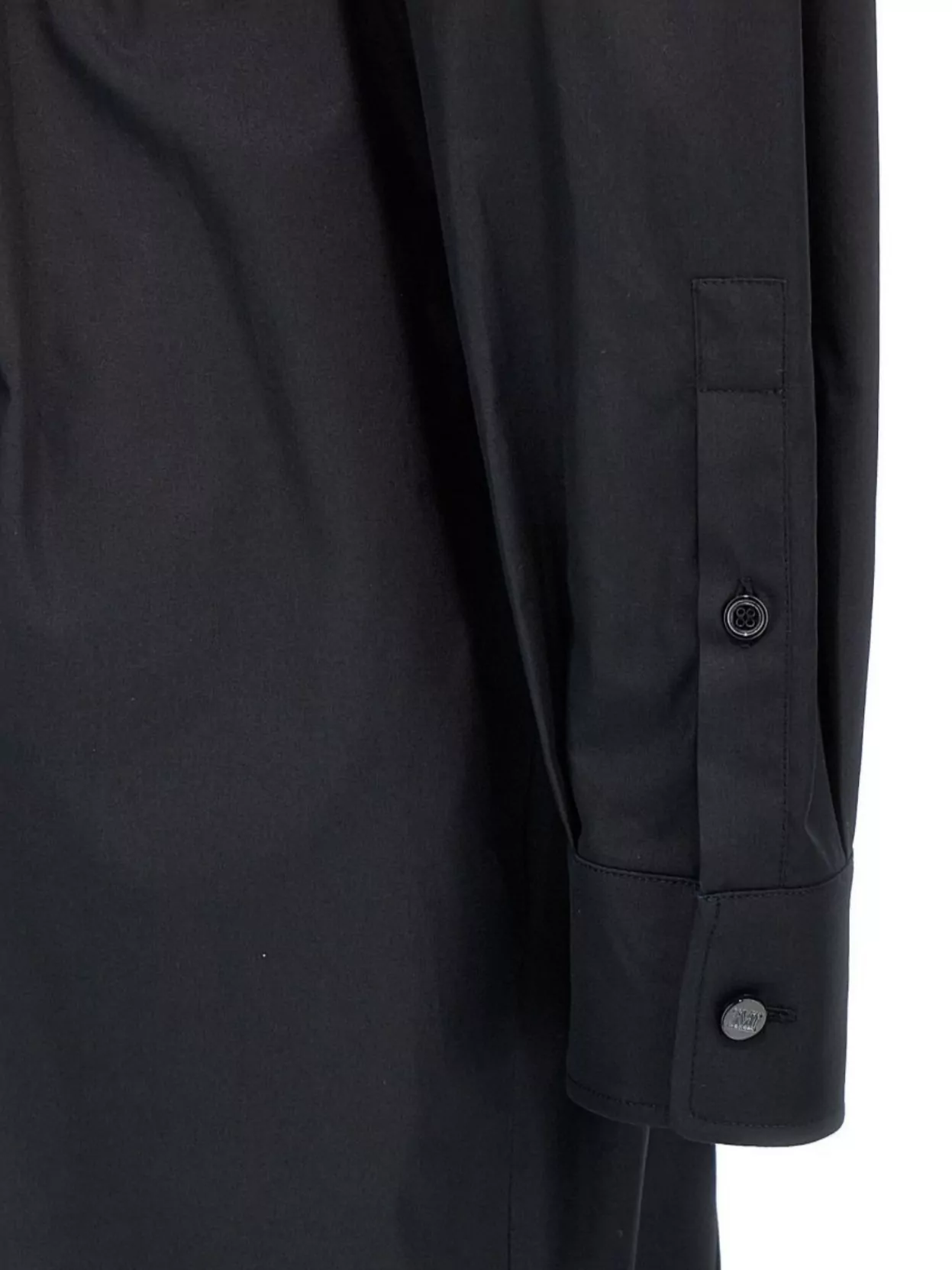 Max Mara Wrap Dress With Waist Tie And Long Sleeves
