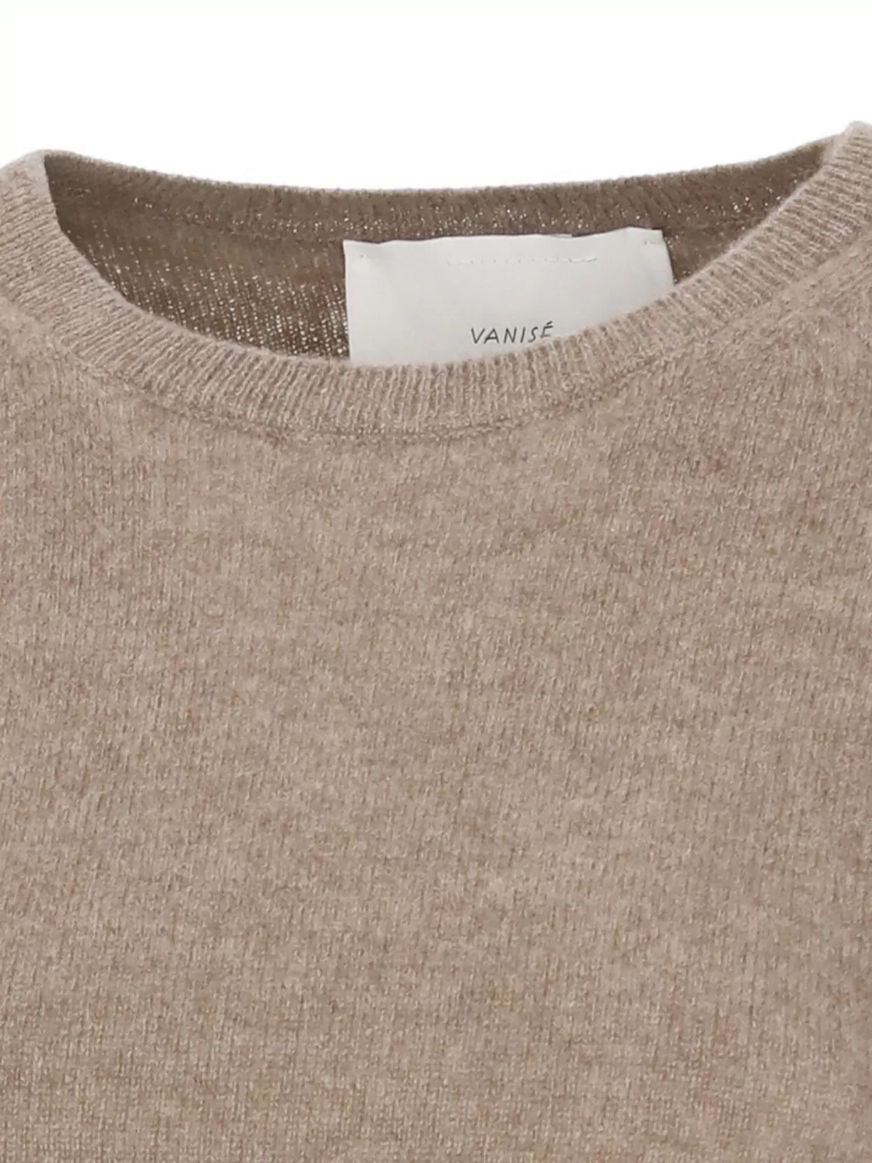 Vanise' Cashmere Sweater Crew Neckline