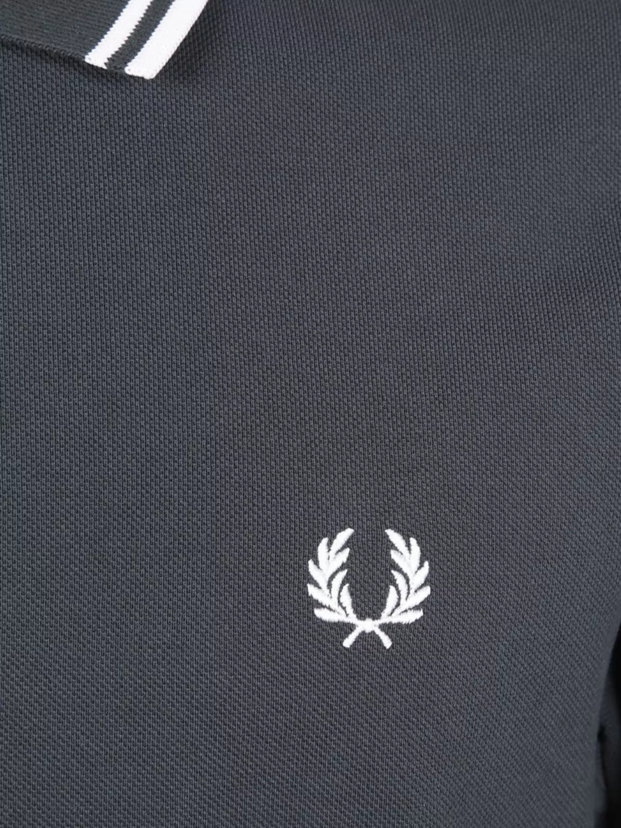 Fred Perry Short Sleeve Ribbed Collar Polo Shirt