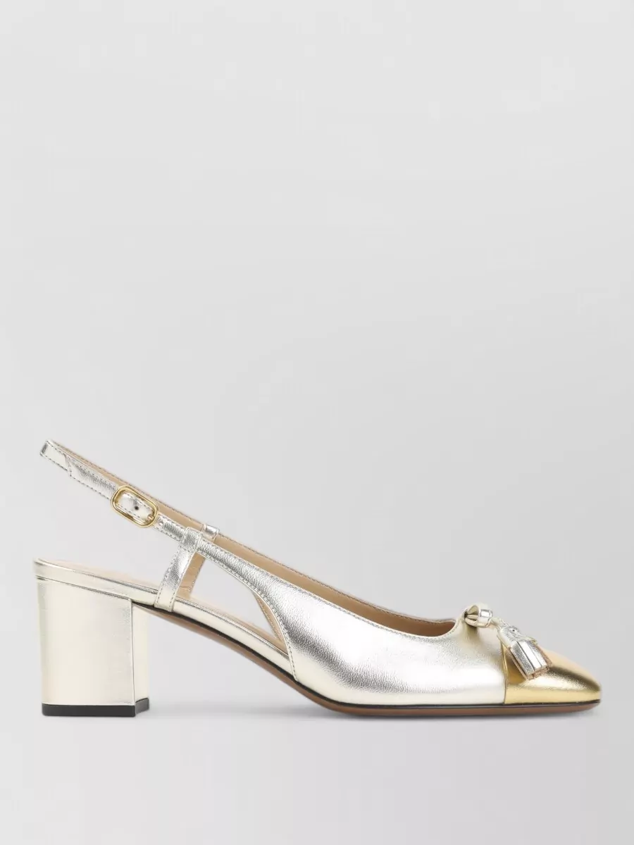 Valentino Garavani Leather Slingback Pumps