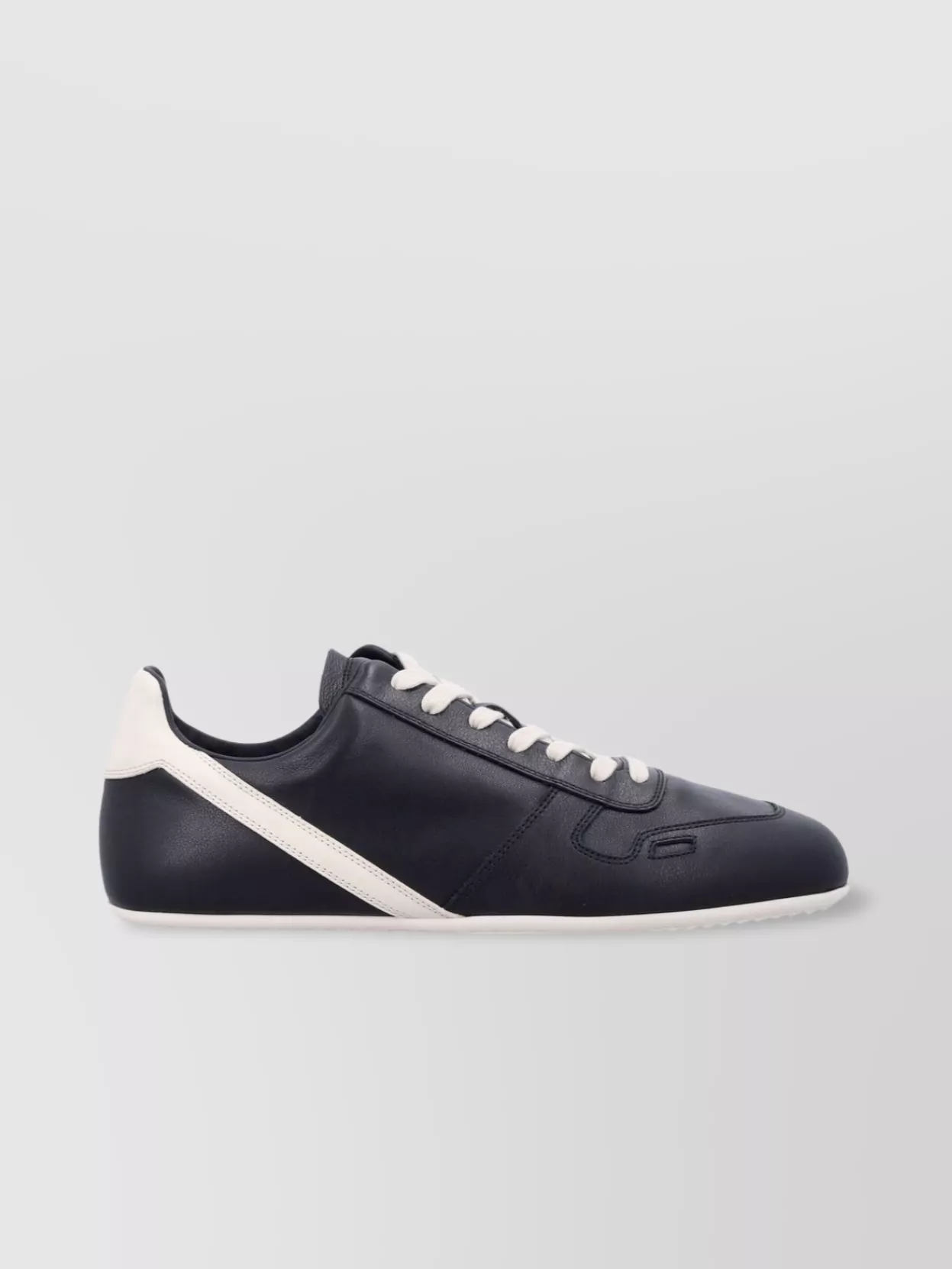 Rick Owens Streamlined Low-top Sneakers With Rubber Sole In Multi
