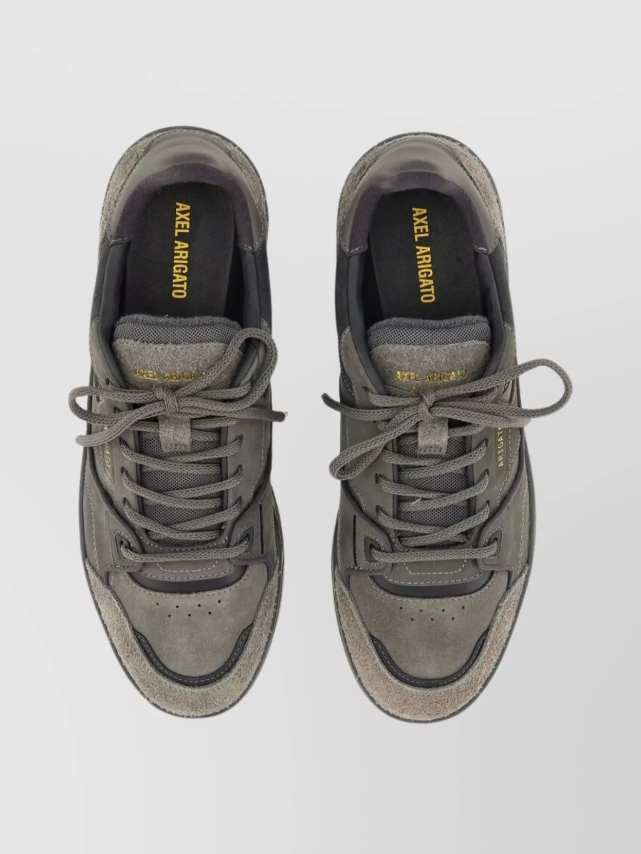 Axel Arigato Suede Panel Sneakers Rubber Sole