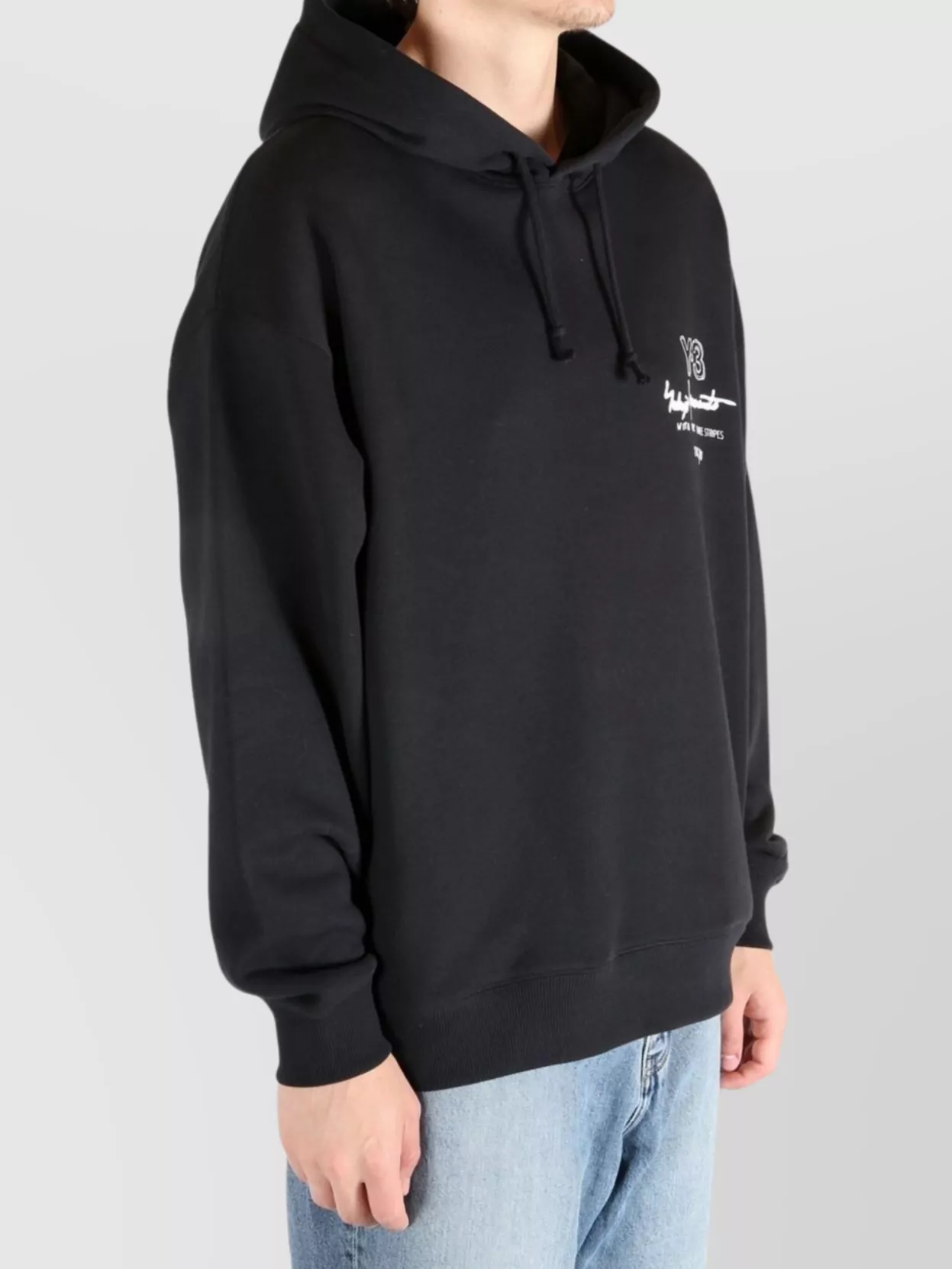Y-3 Graphic Logo Hoodie Pockets
