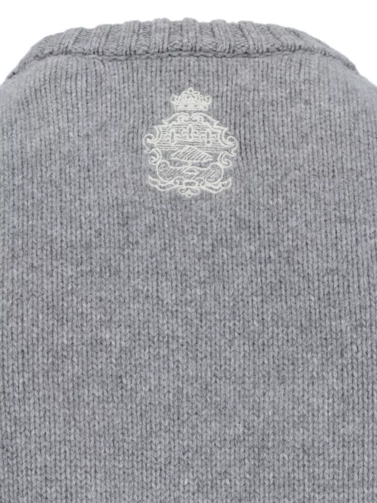 Frame Ribbed Crewneck Top Long Sleeves