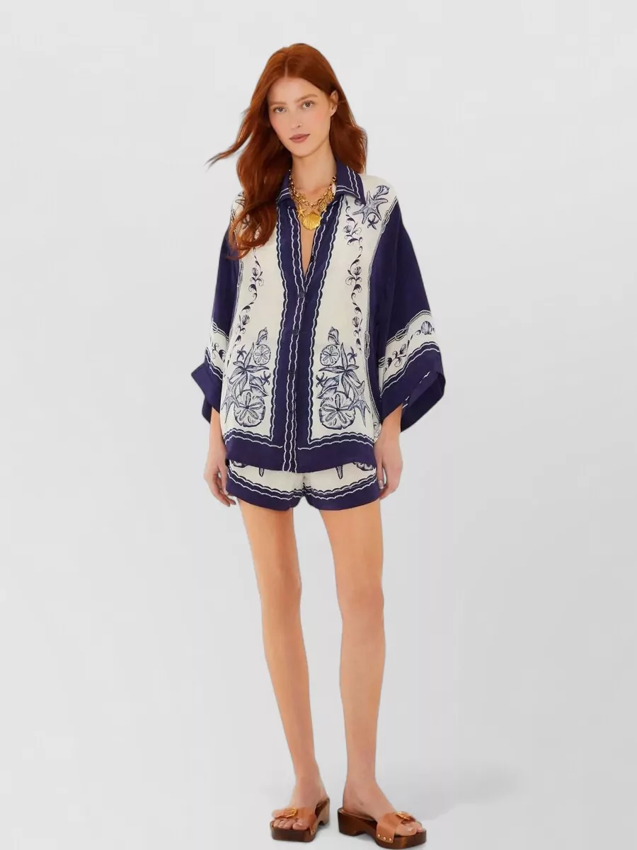 Farm Rio Printed Shirt