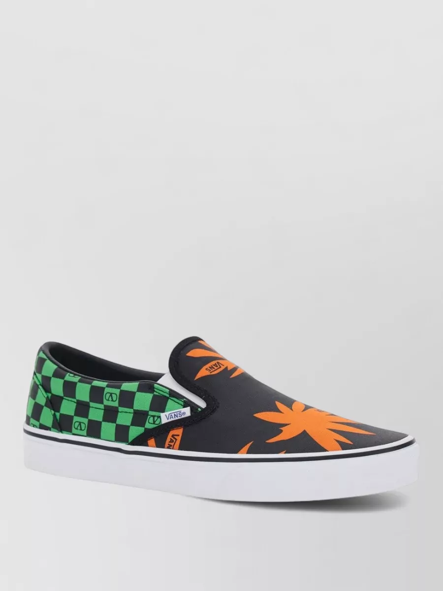 Valentino Garavani printed canvas slip-on loafers