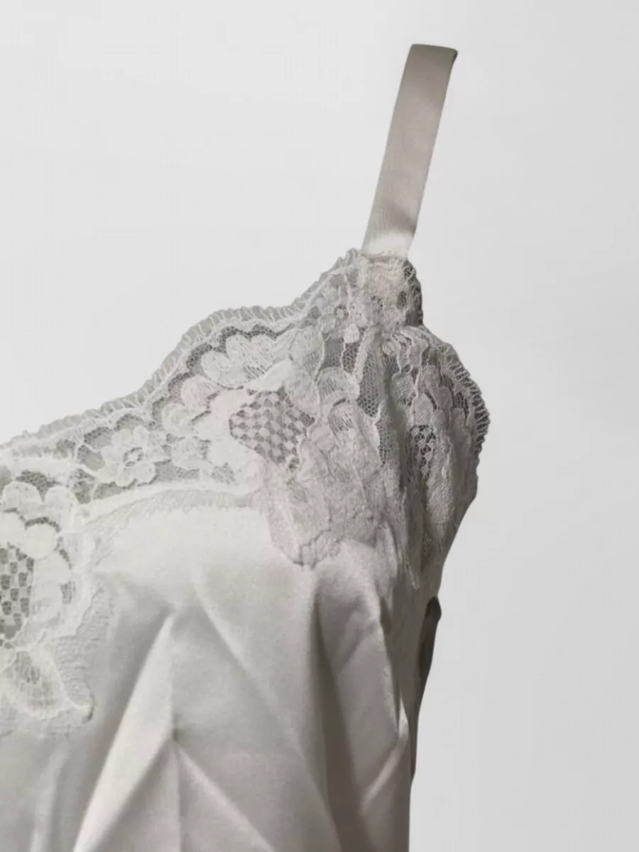 Dolce&Gabbana Silk Lace Tank Top