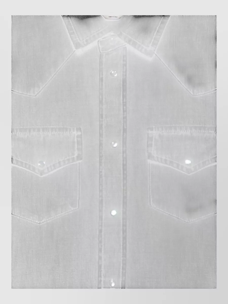 Jacob Cohen denim western shirt