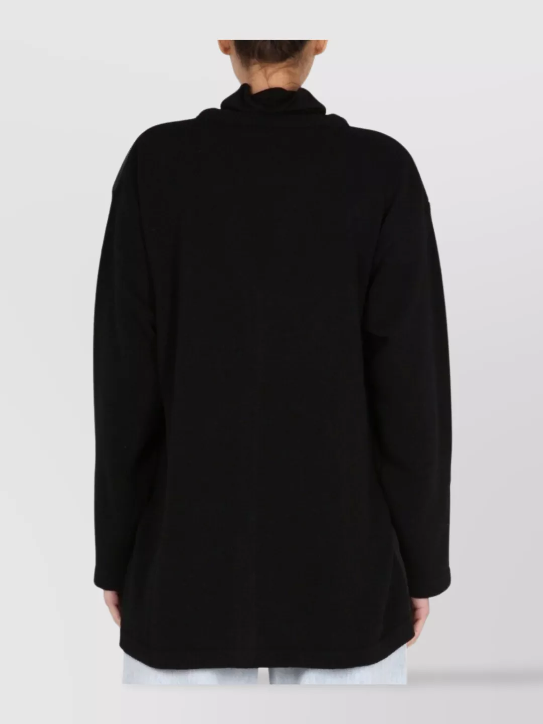 Aspesi Knitwear Cardigan With Padded Front Panel