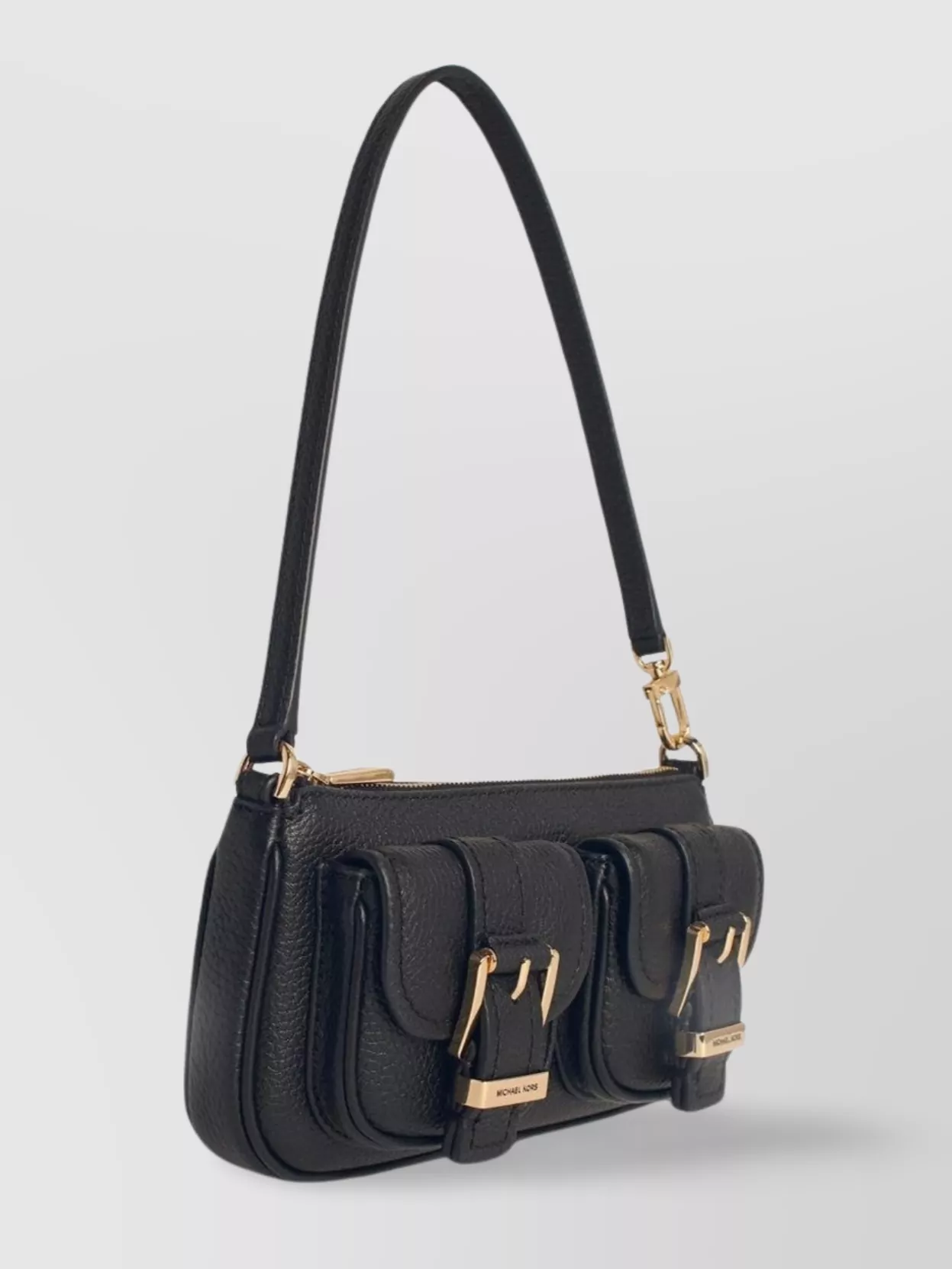 Michael Michael Kors 'Zoe' Leather Shoulder Bag