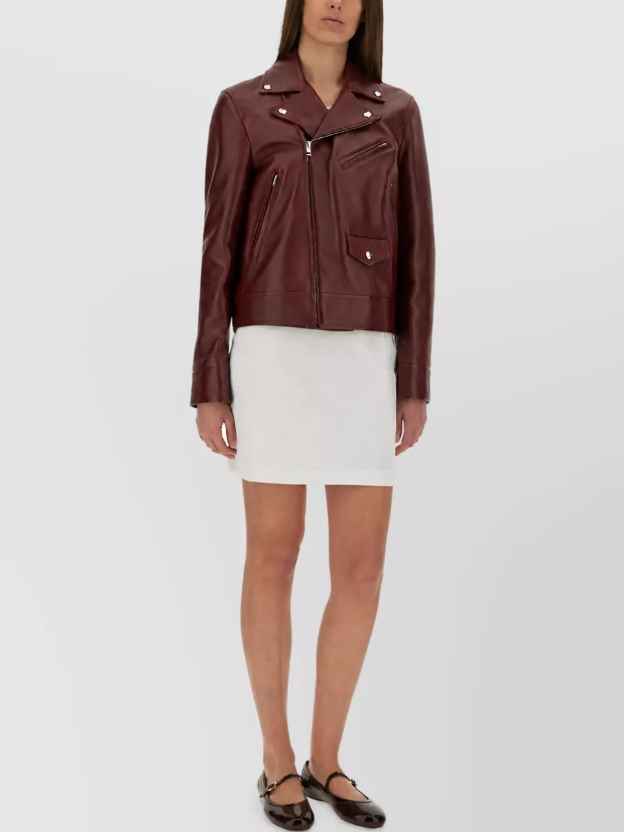 Gucci Leather Biker Jacket