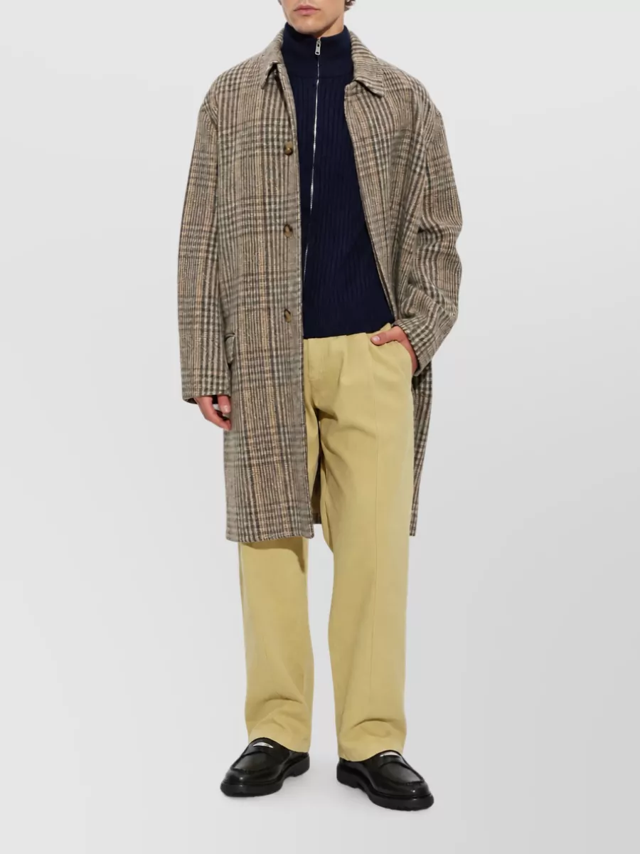 Isabel Marant Wool Ribbed Zip-Up Cardigan