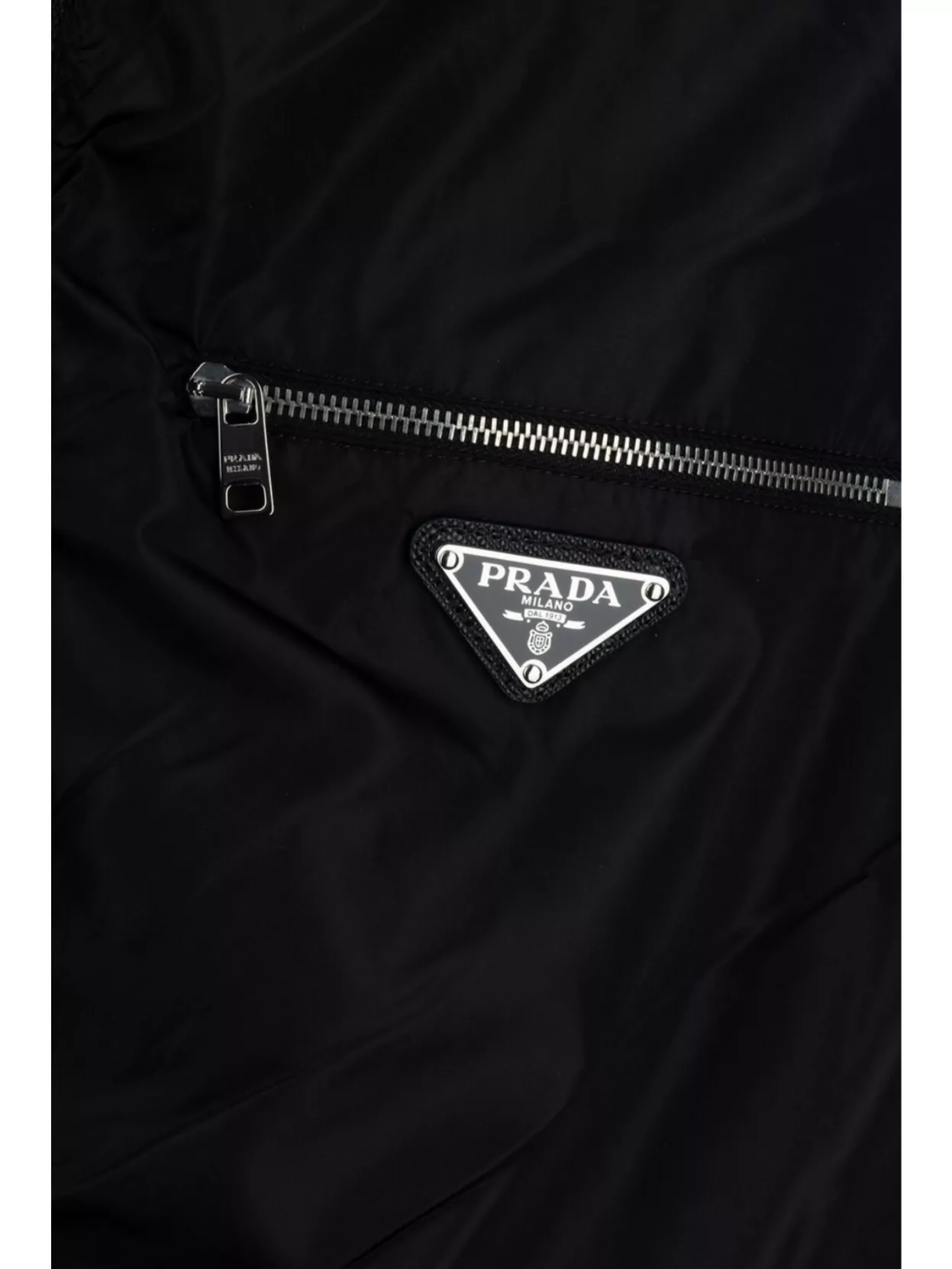Prada Knitwear With Front Pockets And High Collar