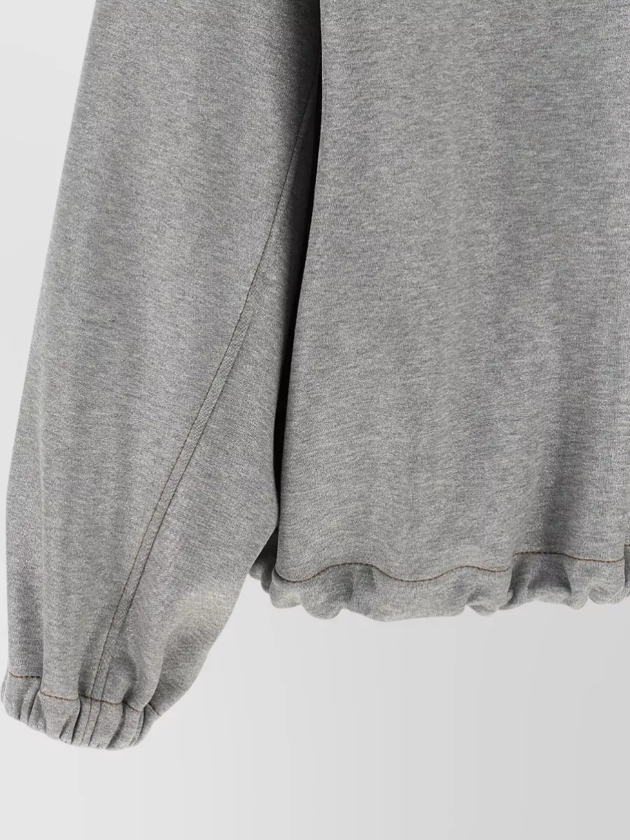 Brunello Cucinelli Cotton Bomber Hoodie