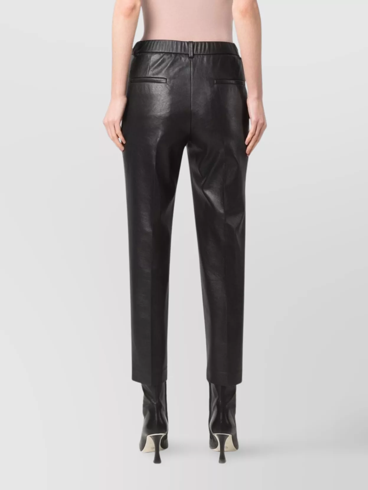 Incotex Coated Finish Trousers Featuring Pockets