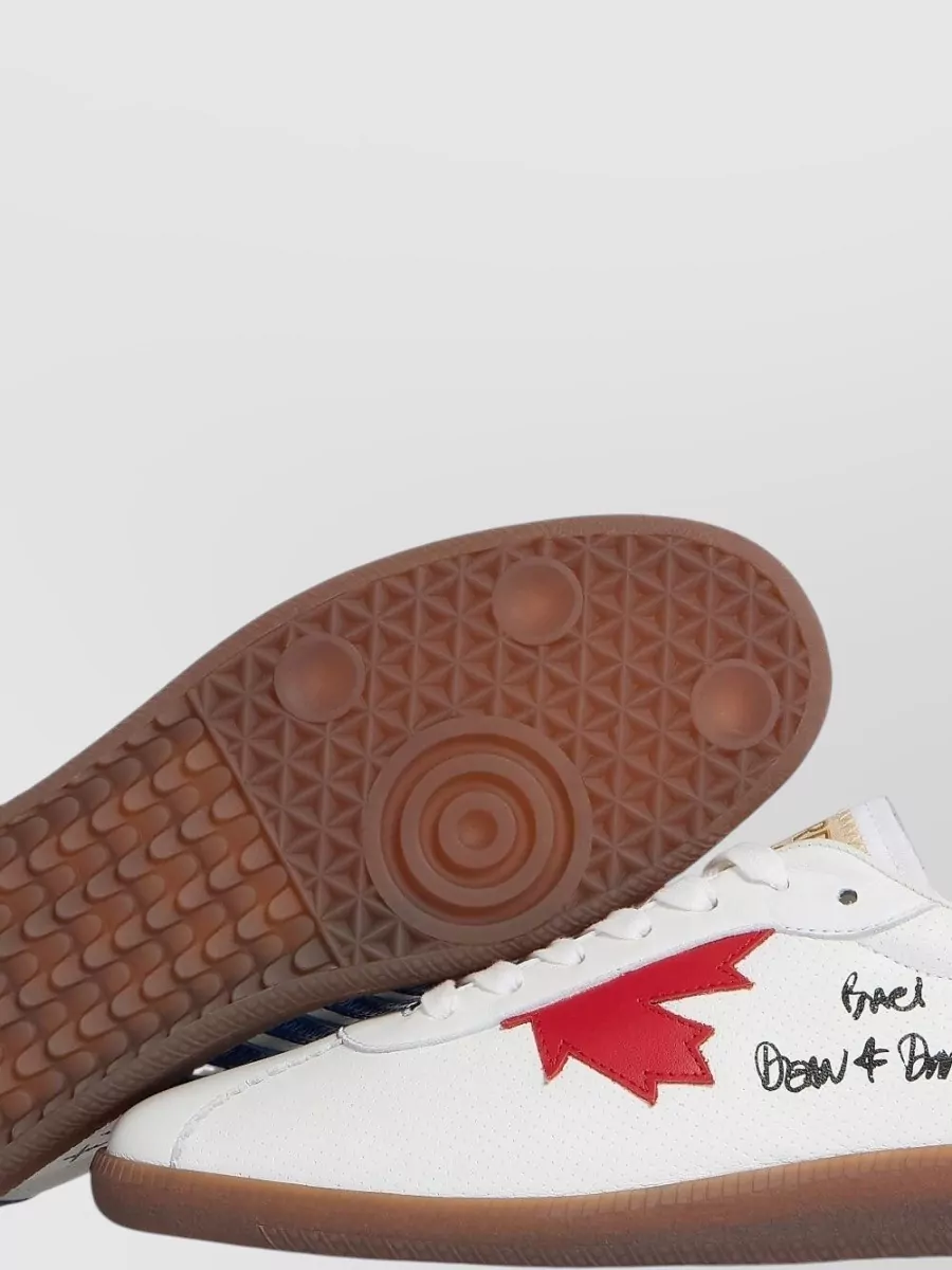 Dsquared2 Leather Low-Top Sneakers