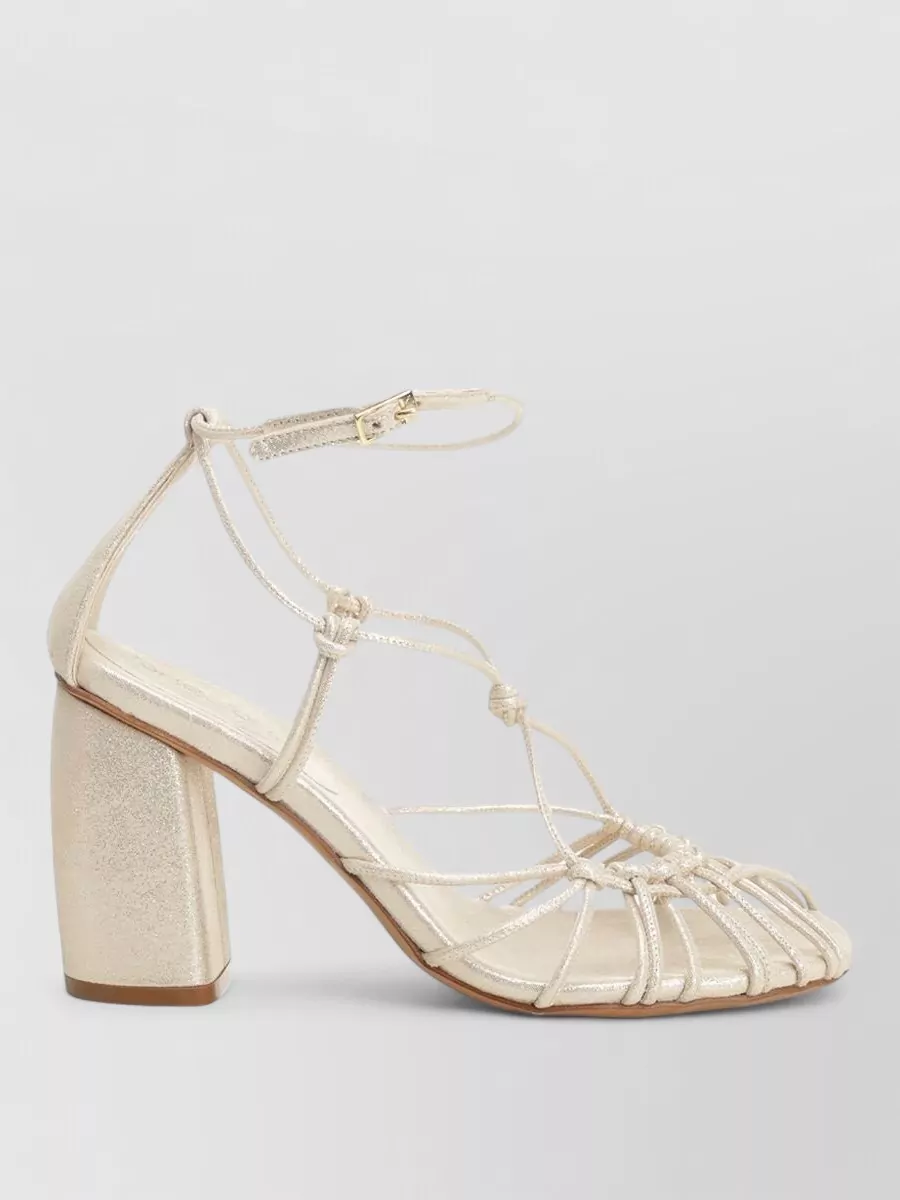 Forte Forte Leather Strappy Sandals