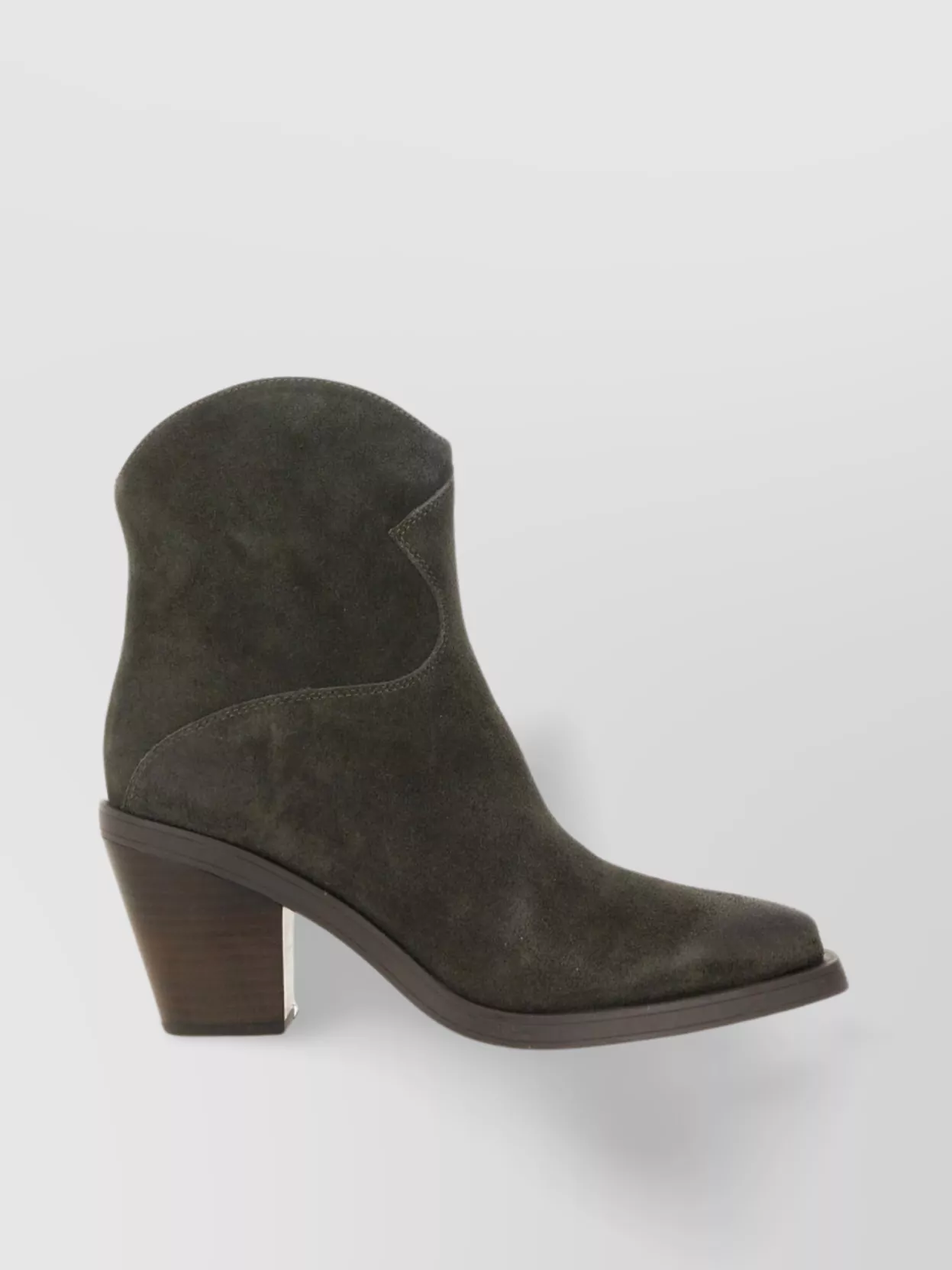 ASH SUEDE ANKLE BOOT POINTED TOE