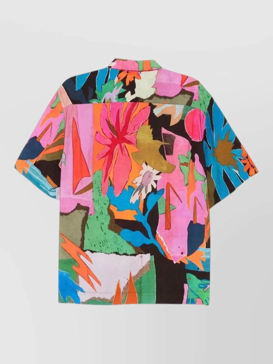 Paul Smith Printed Short-Sleeve Shirt