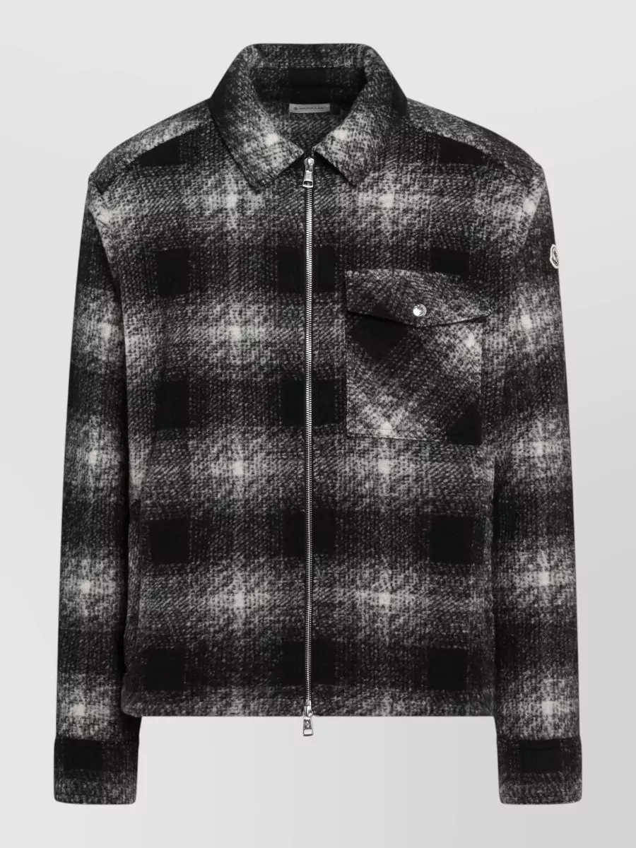 Moncler down shirt jacket