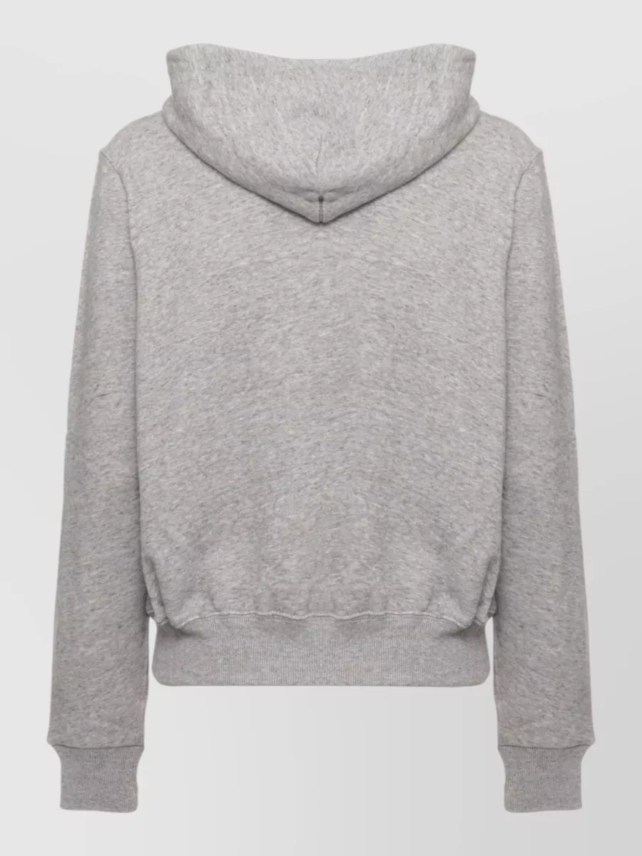 Ralph Lauren Ribbed Cotton Zip-Up Hoodie