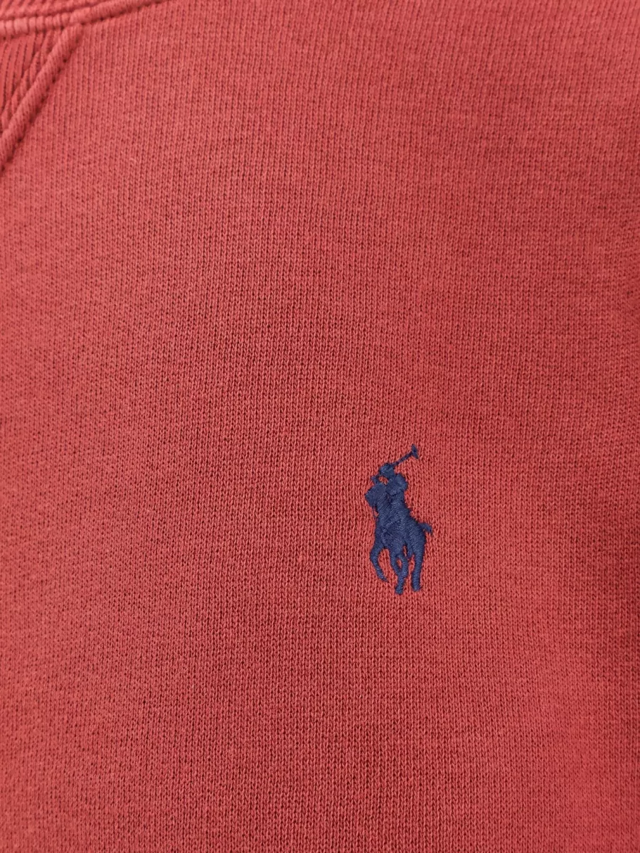 Polo Ralph Lauren Cotton-Blend Ribbed Crew-Neck Sweatshirt
