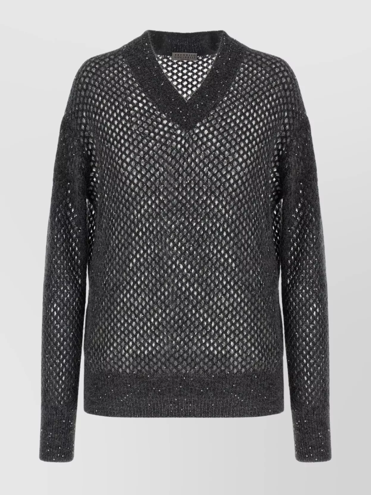Ann Demeulemeester Oversized crew neck mohair jumper | The