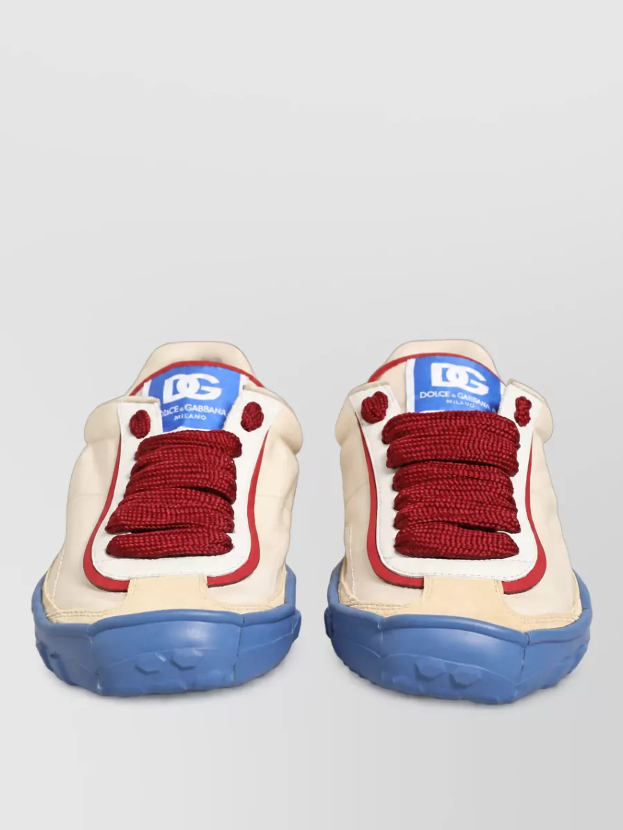 Dolce&Gabbana leather low-top sneakers