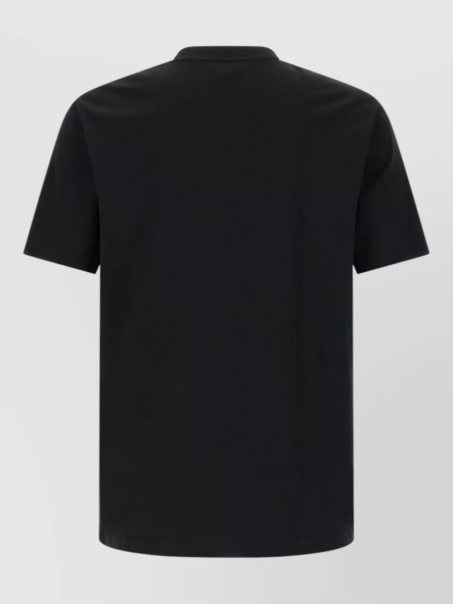 Brioni Cotton Crew Neck Short Sleeve T-Shirt