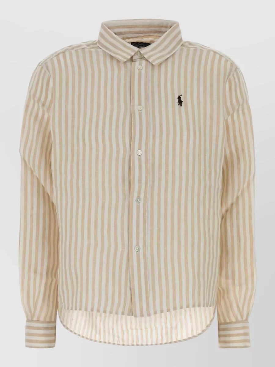 Polo Ralph Lauren Striped linen t-shirt