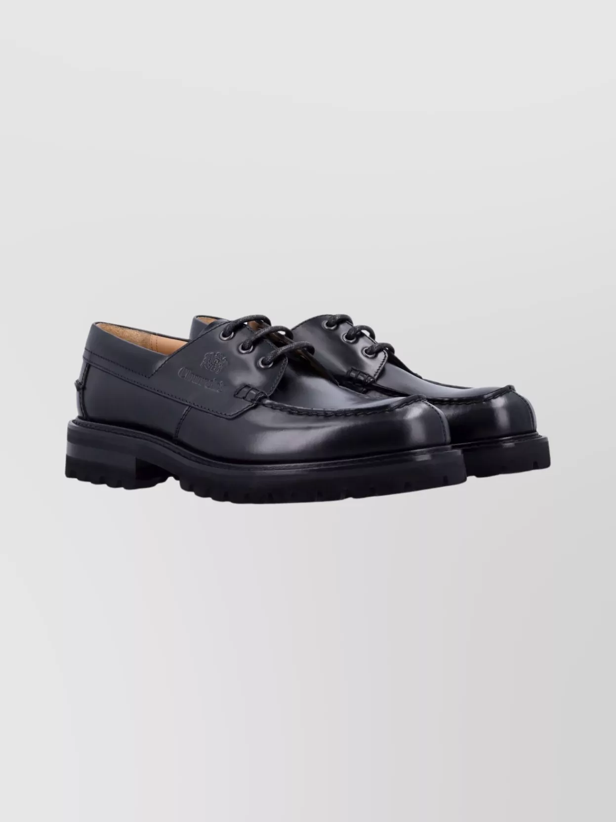 Church's Derby Shoes With Chunky Sole And Round Toe