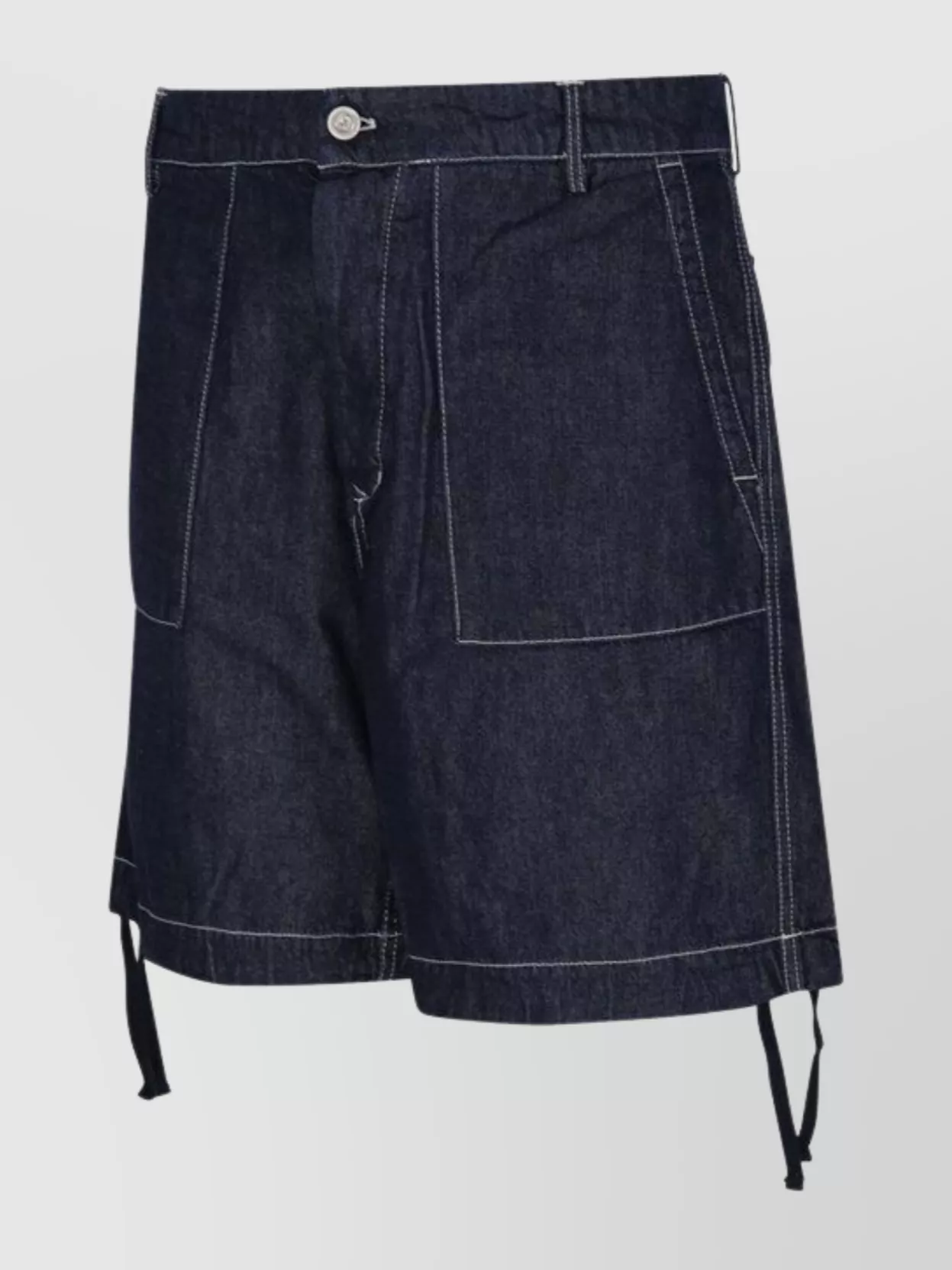 C.p. Company Utility Patch Pocket Belted Shorts